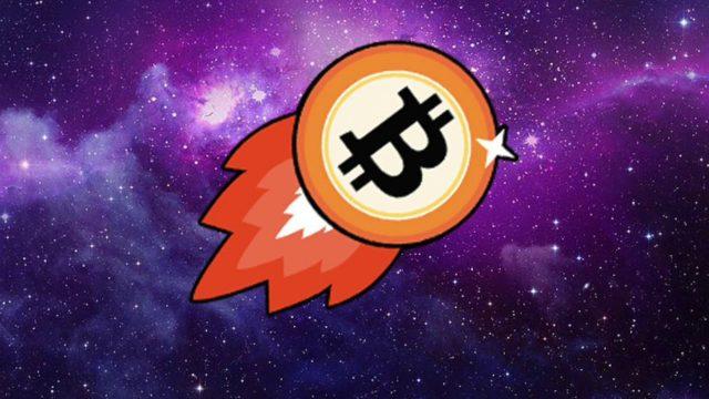 To the moon bitcoin