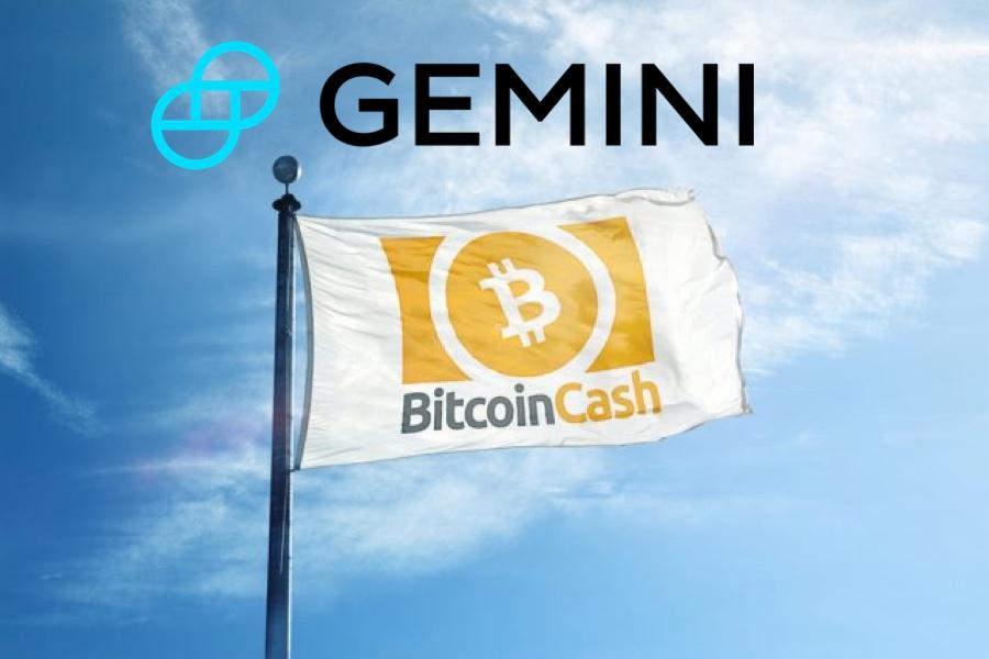 gemini bitcoin cash