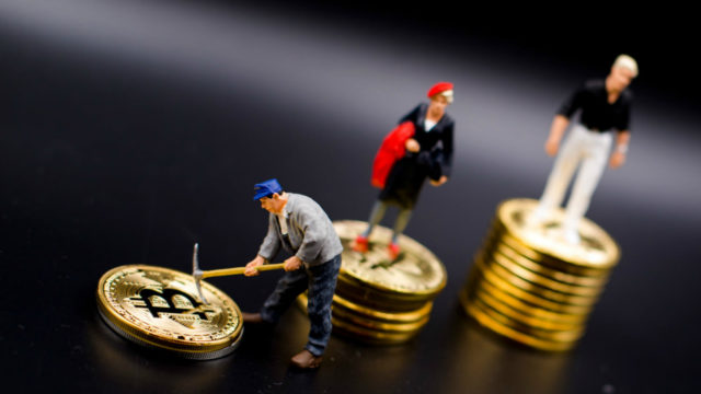 Bitcoin miners earned more than  million in a day