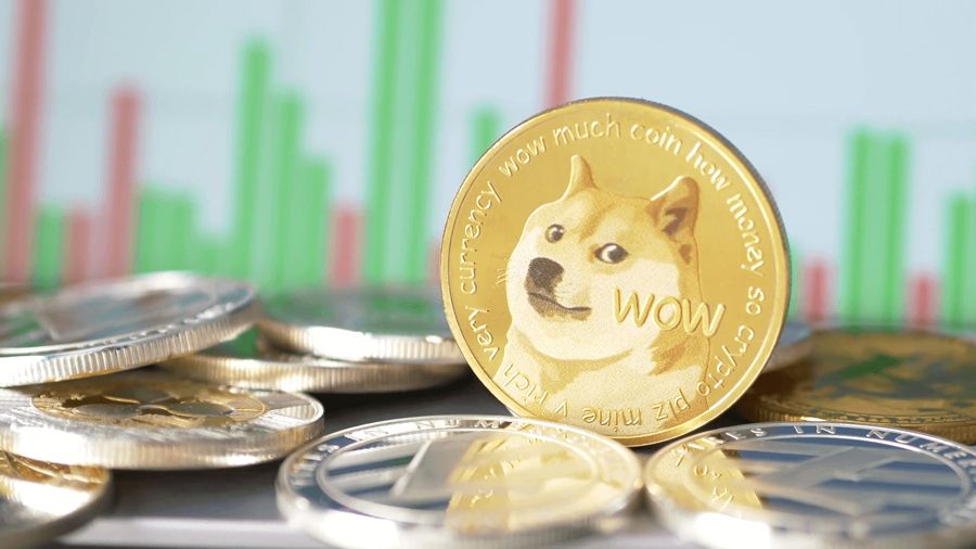 Dogecoin фиксирует рост крупных транзакций