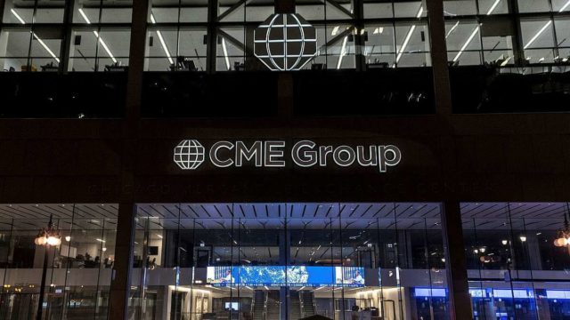 Chicago-based CME Group launches futures contracts for bitcoin and ether against the euro