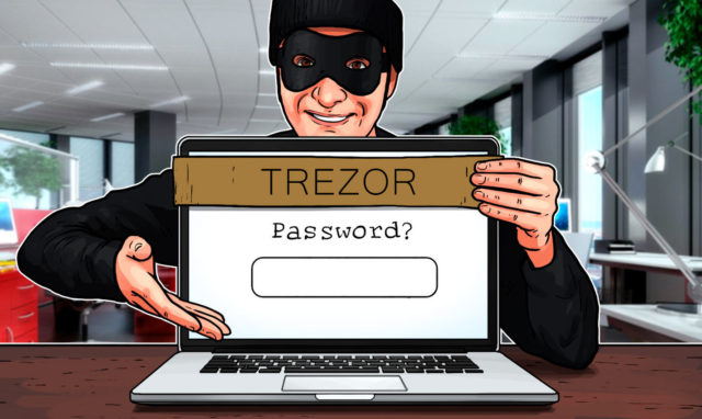 Trezor users become victims of phishing